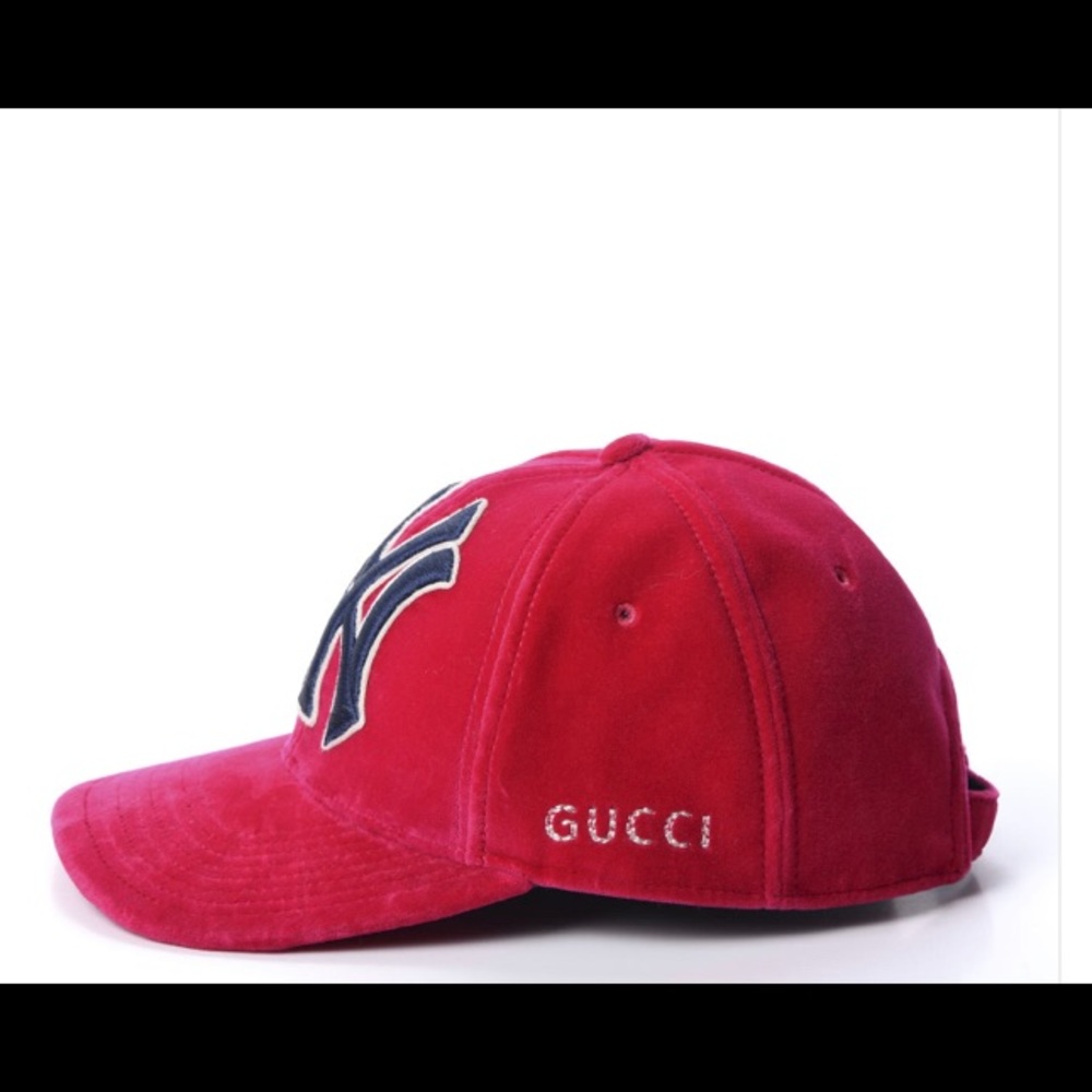 NWOT Velvet NY Yankees Baseball Hat‎ Pink - Picture 3 of 8